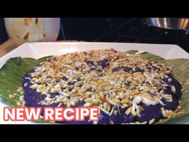 Ube Kalamay Chef Ron Bilaro