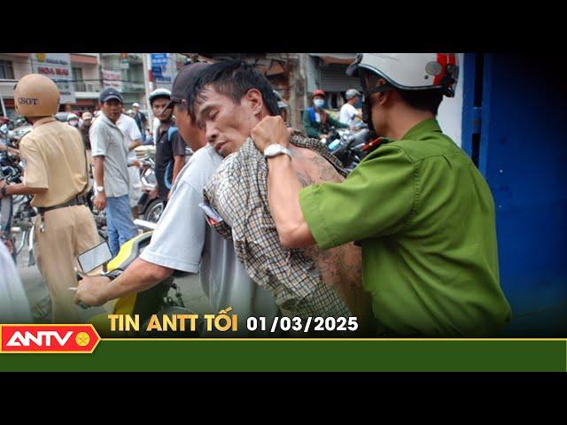 Tin tức an ninh trật tự nóng, thời sự Việt Nam mới nhất 24h tối ngày 1/3 | ANTV