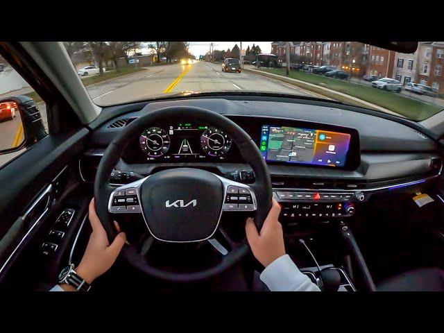 Great Refresh!! - The NEW 2023 Kia Telluride SX AWD POV Sunset Drive