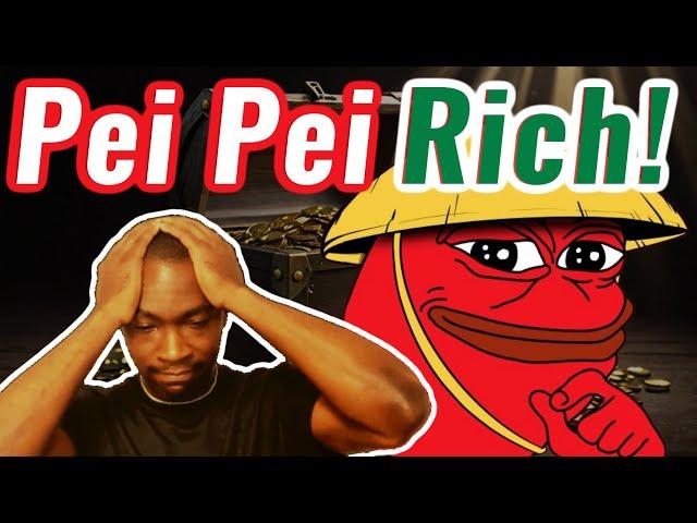 How Much Profit Could You Make with PeiPei? PeiPei Rich! PEIPEI COIN || Adam Shelton, #peipei