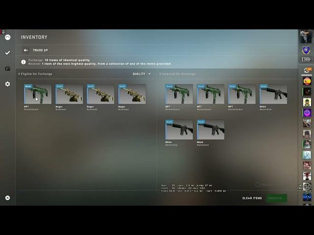 under 2$ trade up 2021 csgo (Profit)