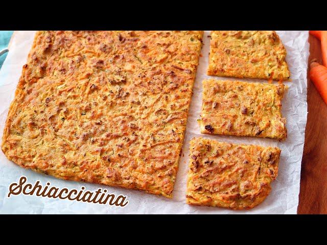 SCHIACCIATINA alle 3 VERDURE | Pranzo Veloce | Ricetta facilissima | Life&Chiara