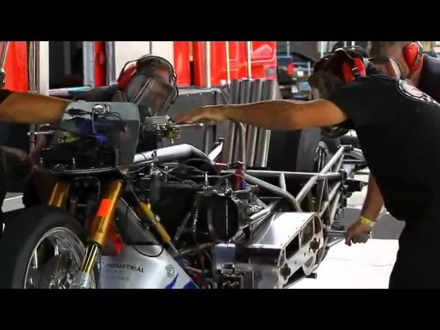 Nitro Voodoo Top Fuel Bike in Pits