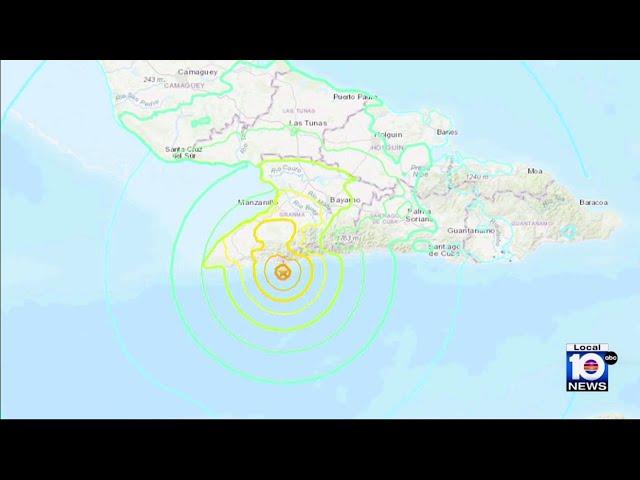 Cuba shaken by 6.8 magnitude earthquake