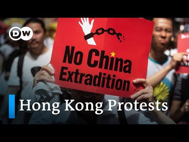 Hong Kong protests against extradition law | DW News
