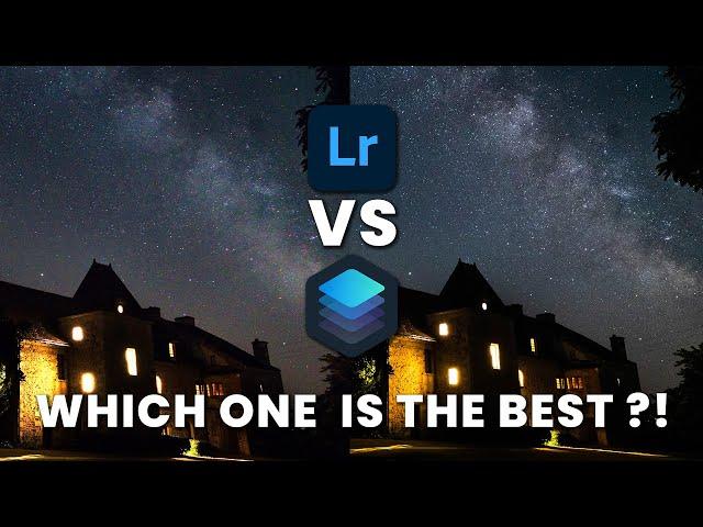 Battle! Lightroom Classic VS Luminar AI - One of the hardest Retouching - Milky way!