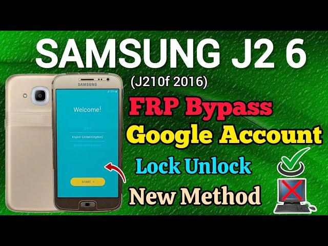 Samsung J2 6 (J210f) | FRP Bypass | Google Account Unlock | Android 6.0.1 | Without Pc | New Trick.