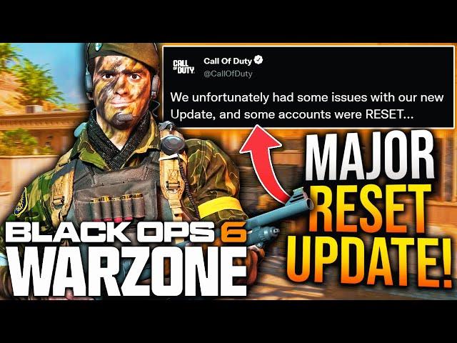 Black Ops 6: Major ACCOUNT RESET UPDATE! New PATCH NOTES, BROKEN WEAPONS, & More (WARZONE Update)