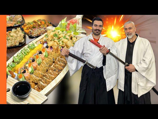 Asian/Iranian Restaurant!از ژاپن تا تهران با رستوران سامورایی اویشیدا نیاوران