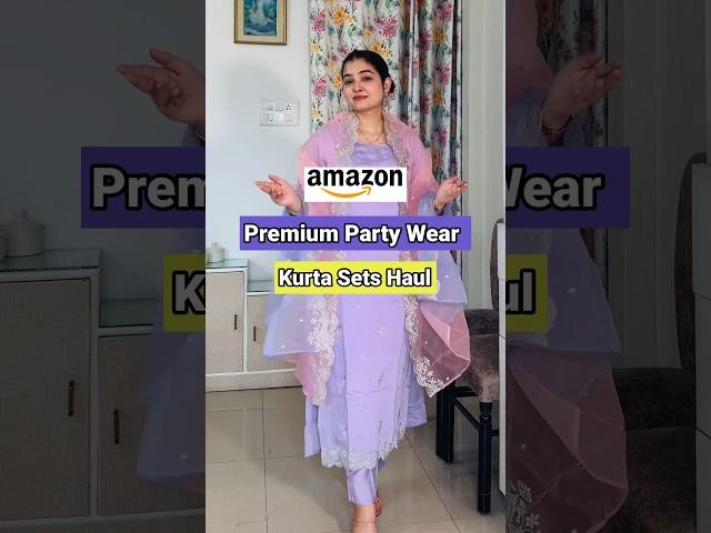 Amazon premium party wear kurta sets  #shorts