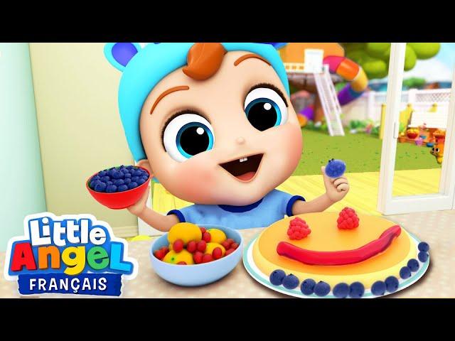 Le petit déjeuner | Comptines avec Bébé Louis | Little Angel Français