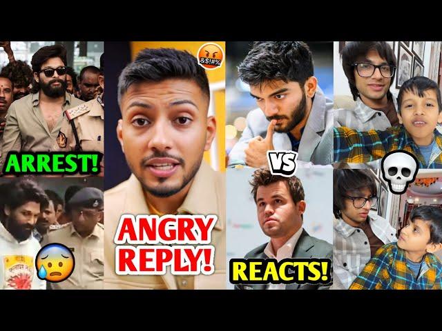 Tech Burner ANGRY REPLY to CONTROVERSY! | Allu Arjun ARRESTED, Gukesh Vs Magnus, Sourav Joshi, BB |