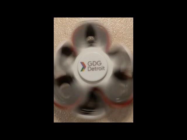 Fidget Spinner for Detroit GDG