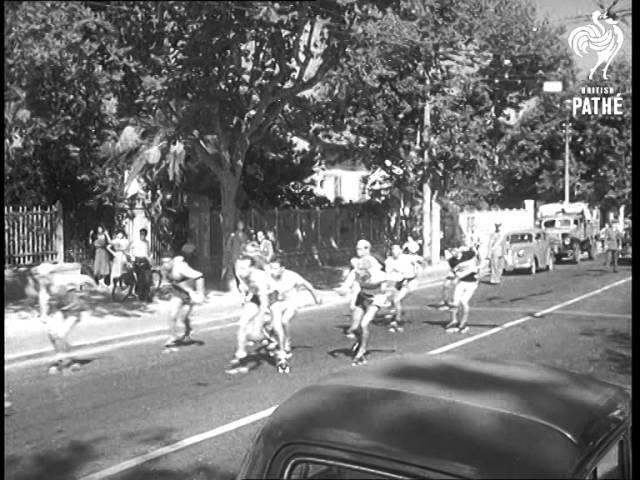 News Flashes - Italian Roller Skating (1954)