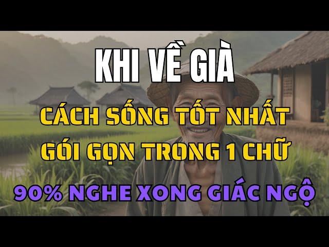 Khi Về Già, Cách sống tốt nhất chỉ gói gọn trong một chữ  10 người đọc xong, 9 người giác ngộ