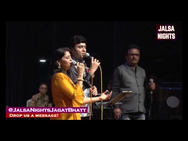 O Mere Sanam - Sangeeta Melekar, Mukhtar Shah | Sangam | Live at Jalsa Nights Jagat Bhatt