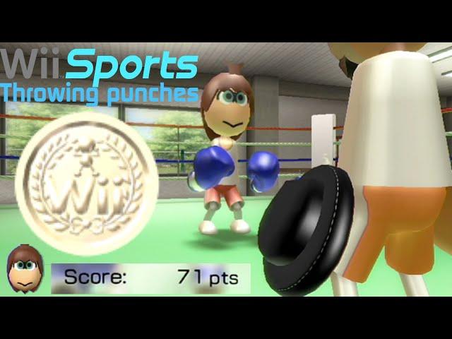 Wii Sports Boxing: Throwing punches (Platinum Medal)