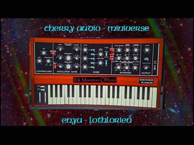 Enya Lothlorien Cherry Audio Miniverse VST Minimoog Virtual Analog Synthesizer Rik Marston