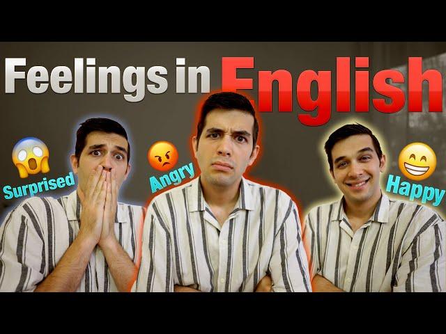 How to describe feelings in English (English idioms)