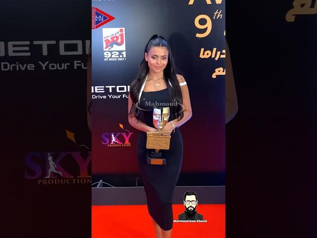 اسماء جلال ⭐️ في حفل توزيع جوائز كأس انرجي للدراما