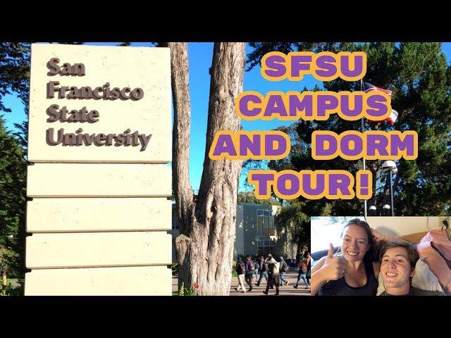 MY SFSU DORM! a day in the life + campus tour