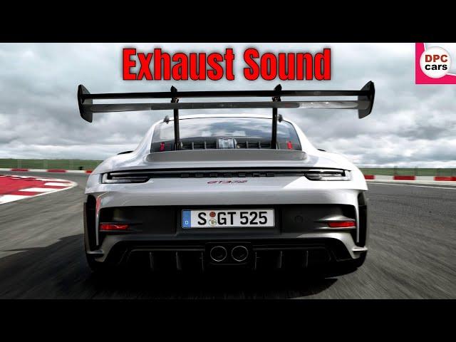 New 2023 Porsche 911 GT3 RS Exhaust Sound