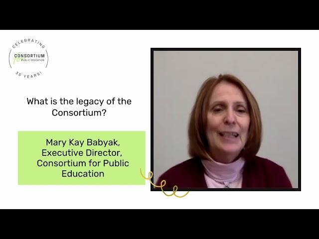 Mary Kay Babyak: What is the legacy of the Consortium?