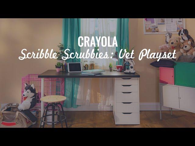 Crayola: Scribble Scrubbie - Vet Playset