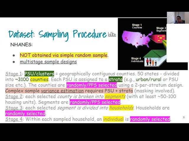 Design-based analysis and NHANES