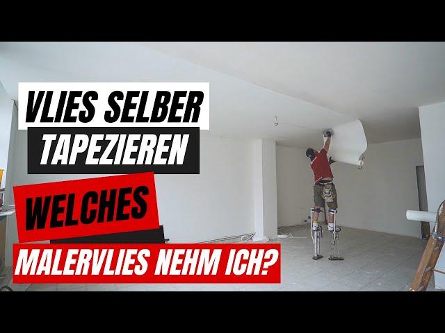 Premium Anleitung für SELBERMACHER ⎜welches VLIES brauchst du 