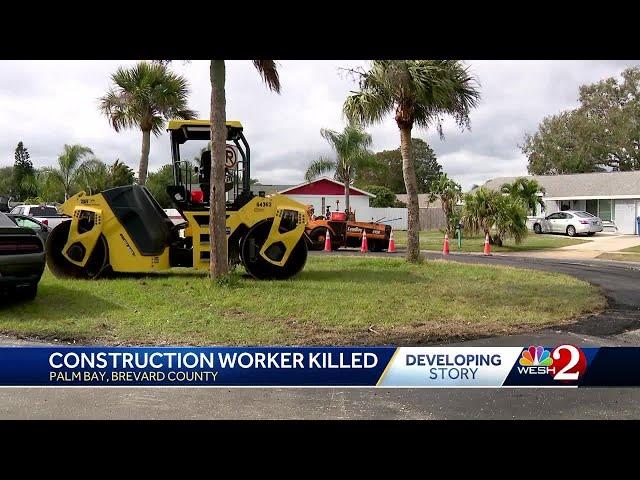Man dies after being pinned between heavy machinery in Palm Bay