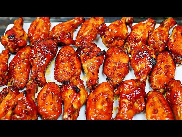 Honey Garlic Chicken Wings - Best Chicken Wings Recipe