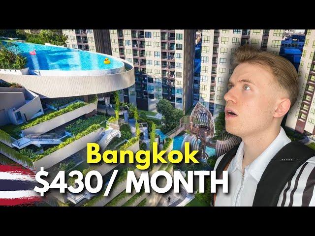 Luxury Bangkok condo tour (This BLEW me away!)