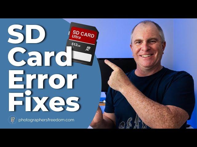 11 Fixes For SD Camera Card Errors - A Solution For Your SD Card Problem