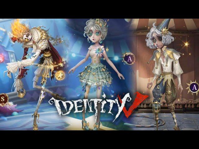 [NEW] S34 E3 Skin : S "Hullabaloo", A Weeping Clown & A Female Dancer | Identity V