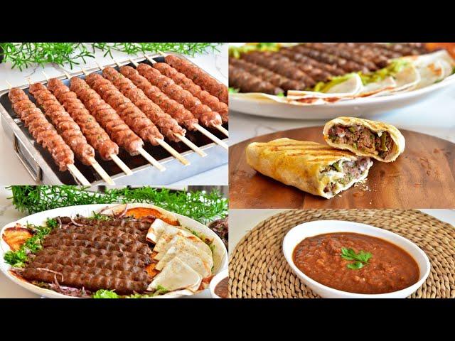 كباب بالفرن مع كافة تفاصيل وأسرار نجاح الوصفه معكم. سلطة مشاوي Kebab in the oven with all secrets