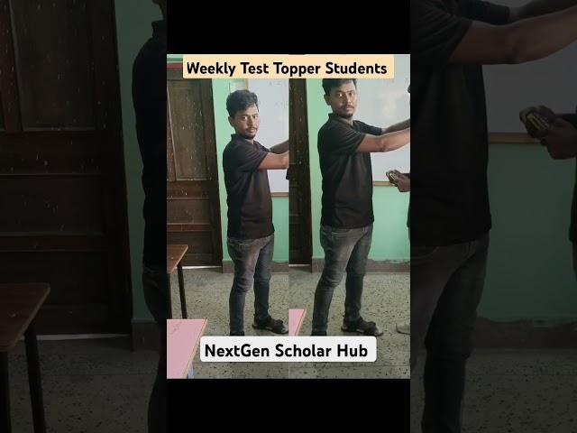 Weekly Topper students in NextGen Scholars Hub #class #offline #nextgen