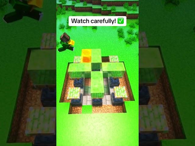 Minecraft: Easy Secret Base! #shorts