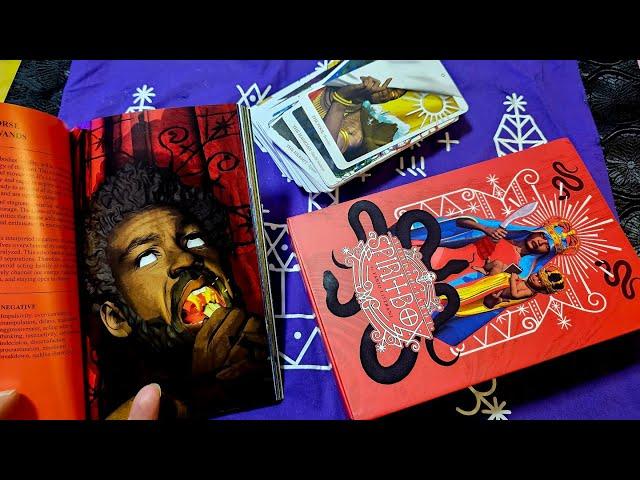 Voodoo Tarot Spirit Box Deck Unboxing / Initial reaction