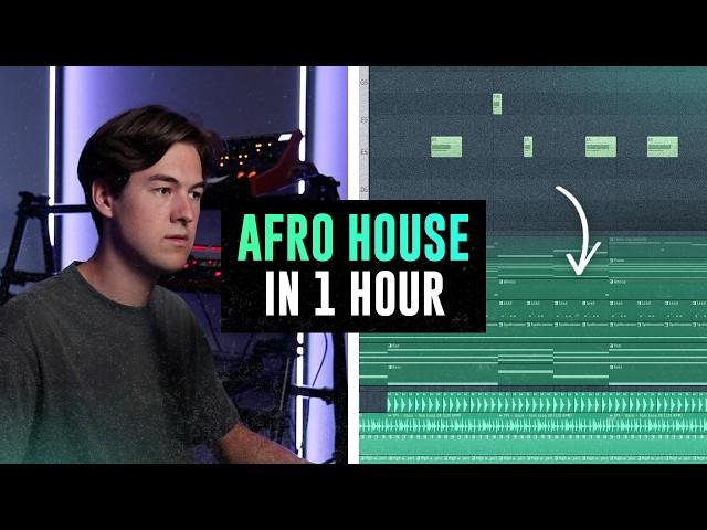 Making An Afro House Track in 1 HOUR (Full Process)