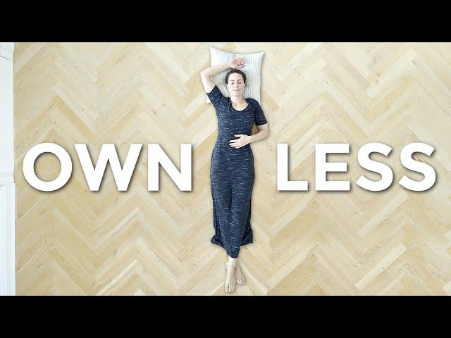 20 THINGS I DON'T OWN | minimalism + saving money