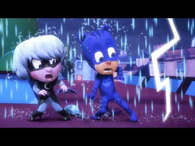 ‪睡衣小英雄 第1季 | 第2集 貓小子的烏雲危機 | PJ Masks Chinese | 动画片‬