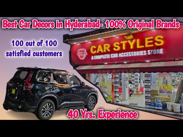 Best Car Decors in Hyderabad | 100 out of 100 satisfied customers | 40 Years Experience 