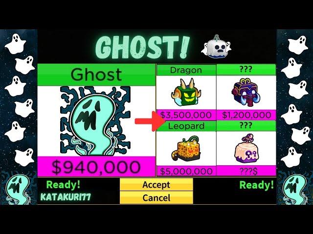 What People Trade For Ghost Fruit? Trading Ghost in Blox Fruits UPDATE 20