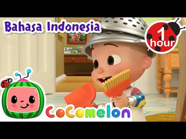 Pasukan Bersih Bersih Siap Bantu! | CoComelon Bahasa Indonesia - Lagu Anak Anak | Nursery Rhymes