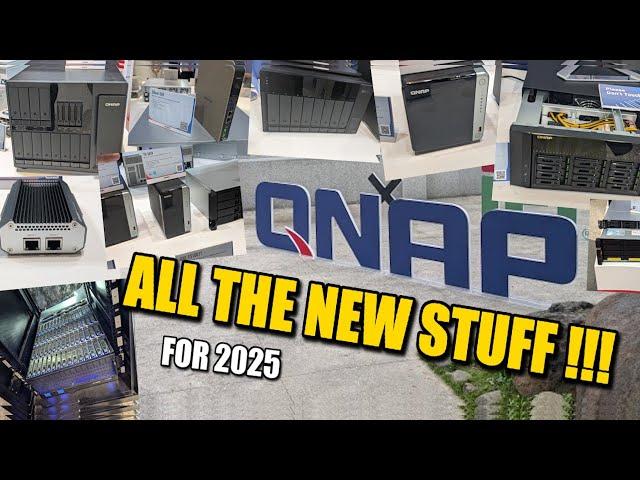 QNAP @Computex 2025 - TB5 NAS, USB4 to 25GbE, TS-462A, 45PB Scale Out, Hybrid Backup Center, Big HA