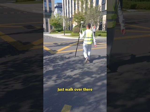 The essence of AR visual stakeout.#survey #surveying #surveyor #gnss  #gps #rtk  #ts #tps