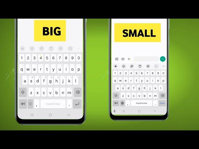 Mobile me keyboard ka size kaise badhaye | keyboard bada kaise kare | increase keyboard android