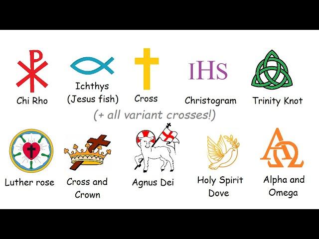 All Christian SYMBOLS explained in 7 minutes