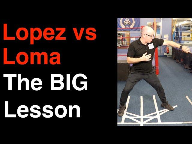 A Teofimo Lopez vs Vasyl Lomachenko review - The One BIG Lesson to Learn